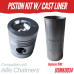 PISTON KIT W/ CAST LINER FOR ALLIS CHALMERS 160 AD3.152 - U5MK0034