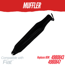 Muffler for Fiat - 165-65