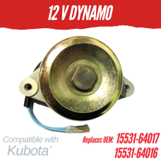 DYNAMO 12V FOR KUBOTA PERMANENT MAGNET ALTERNATOR REPLC: 15531-64017 - DSF-15531-64017