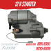 12 V STARTER FOR KUBOTA KX412 KX612 KX912 REPLC: 16611-63011 16285-63010