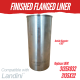 FINISHED FLANGED LINER FOR LANDINI / PERKINS A4.236  W/ 4.103" OD 3135X032 