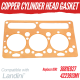 COPPER CYLINDER HEAD GASKET FOR LANDINI - PERKINS AD3.152 3681E027 4223913M1 
