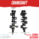 CRANKSHAFT FOR LANDINI A4.236 / A4.248 LIP SEAL ZZ90081 3637401M91 6500 7550 7830