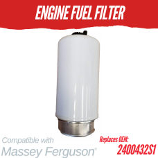 ENGINE FUEL FILTER FOR MASSEY FERGUSON 2635 REPLC: 2400432S1 - DSF-2400432S1