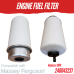 ENGINE FUEL FILTER FOR MASSEY FERGUSON 2635 REPLC: 2400432S1