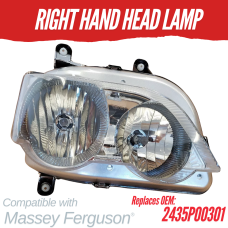 HEAD LAMP RH FOR MASSEY FERGUSON 2605 2615 2635 2435P00301 - DSF-2435P00301