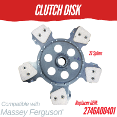 CLUTCH DISK FOR MASSEY FERGUSON 2635 2746A00401 - DSF-2746A00401