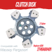 CLUTCH DISK FOR MASSEY FERGUSON 2635 2746A00401