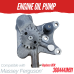 ENGINE OIL PUMP FOR MASSEY FERGUSON 2605 3604441M91