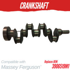 CRANKSHAFT FOR MASSEY FERGUSON 2635 REPLC: 3906519M1 - DSF-3906519M1