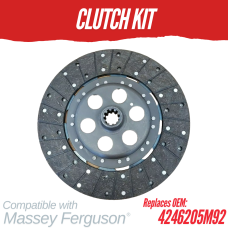 CLUTCH DISK FOR MASSEY FERGUSON 2605 2615 REPLC: 4246205M92 - DSF-4246205M92