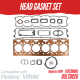 HEAD GASKET SET FOR WHITE / PERKINS T6.354.1 TC6.354.1 REPLC: U5LT0026 747178M91 
